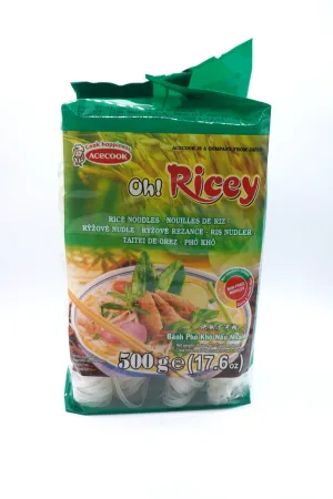 Acecook Oh Ricey ryžové rezance široké 500g