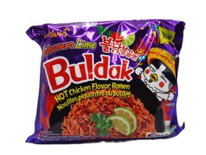 Samyang Buldak ramen s príchuťou pálivého kurčaťa habanero a limetky 135g