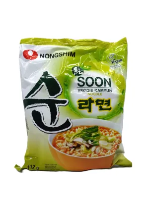 Nongshim Shin soon veggie ramyun 112g