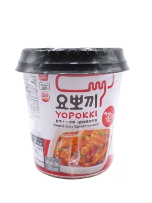 Yopokki topokki ryžové koláčiky v sladko-korenistej omáčke 140g