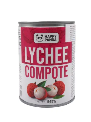 HAPPY PANDA liči v sladkom náleve 567g