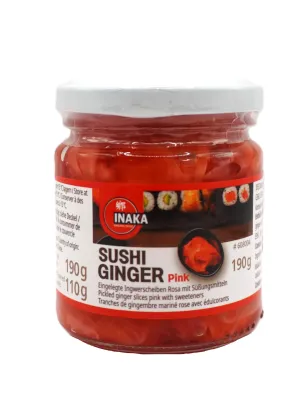 INAKA Sushi zázvor ružový 190g