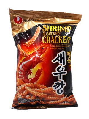 Nongshim krekry s príchuťou kreviet ostré 75g