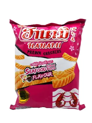 HANAMI krekry s príchuťou morský plodov a čili 60g