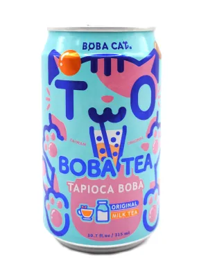 Boba Cat Original Bubble Tea Tapioka 315ml