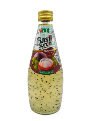 Vinut nápoj s bazalkovými semienkami mangostan príchuť 290ml