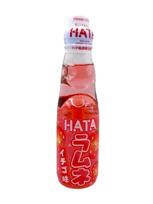 Nápoj Hata Ramune s príchuťou jahoda 200ml