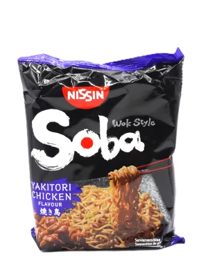 Nissin soba polievka yakitori kura 110g