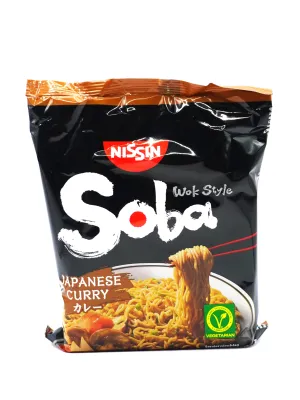 Nissin Soba instantné rezance Japonská Kari 110g