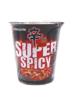 Nongshim Shin Red Cup super pikantné instantné rezance 68g
