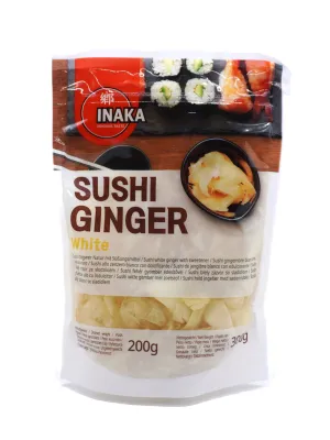 INAKA Nakladaný zázvor biely 300g