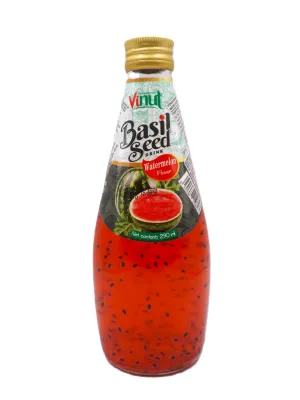 Vinut nápoj s bazalkovými semienkami s príchuťou melón 290ml