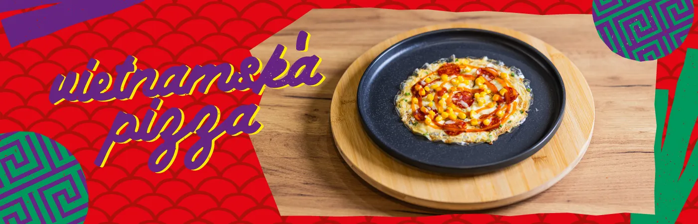 Vietnamská pizza Vietnamská pizza