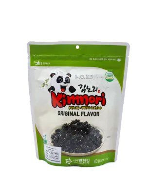 Kimnori Kórejské chrumkavé morksé riasy so sezamom originál 40g